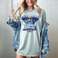 Champions 2025 Baseball Retro Athletic Celebration Theme Women's Comfort Colors T-Shirt Denim Champions 2025 Baseball Retro Athletic Celebration Theme Women's Comfort Colors T-Shirt Denim