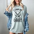 Christian Baseball Philippians 4 Women's Comfort Colors T-Shirt Denim Christian Baseball Philippians 4 Women's Comfort Colors T-Shirt Denim