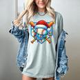 Christmas Baseball Drip For Boys Kids Ice Cream Drip Women's Comfort Colors T-Shirt Denim