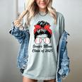 Class Of 2025 Baseball Mom Senior Graduation Graduate Women Women's Comfort Colors T-Shirt Denim Class Of 2025 Baseball Mom Senior Graduation Graduate Women Women's Comfort Colors T-Shirt Denim