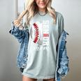 Class Of 2025 Senior 2025 Baseball Mom 2025 Women's Comfort Colors T-Shirt Denim Class Of 2025 Senior 2025 Baseball Mom 2025 Women's Comfort Colors T-Shirt Denim