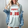 Class Of 2026 Senior Year Baseball Poppy 2026 Graduate Women's Comfort Colors T-Shirt Denim Class Of 2026 Senior Year Baseball Poppy 2026 Graduate Women's Comfort Colors T-Shirt Denim