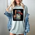 Cool Dollar Bill Guy With Cap And Baseball Costume Premium Tri-Blend Women's Comfort Colors T-Shirt Denim Cool Dollar Bill Guy With Cap And Baseball Costume Premium Tri-Blend Women's Comfort Colors T-Shirt Denim