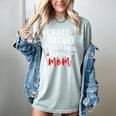 Crazy Proud Always Loud Baseball Mom Women's Comfort Colors T-Shirt Denim Crazy Proud Always Loud Baseball Mom Women's Comfort Colors T-Shirt Denim