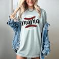 Custom Hustle Tball Tee Ball Baseball Mom Women's Comfort Colors T-Shirt Denim Custom Hustle Tball Tee Ball Baseball Mom Women's Comfort Colors T-Shirt Denim