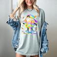 Cute Easter Baseball Ice Cream Boys Girls Kids Women's Comfort Colors T-Shirt Denim