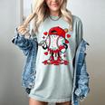 Cute Game Day Baseball Ice Cream Drip Valentine Love XOXO Women's Comfort Colors T-Shirt Denim Cute Game Day Baseball Ice Cream Drip Valentine Love XOXO Women's Comfort Colors T-Shirt Denim