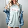Cute Sports Baseball Mom Game Day Women's Comfort Colors T-Shirt Denim