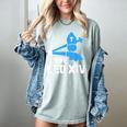 Da Pope Leo XIV Baseball Women's Comfort Colors T-Shirt Denim