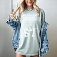 How Many Days A Week 6 7 67 Meme Baseball Humor Women's Comfort Colors T-Shirt Denim