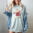 Dominican Santa Christmas Beisbol Baseball Dominicano Women's Comfort Colors T-Shirt Denim Dominican Santa Christmas Beisbol Baseball Dominicano Women's Comfort Colors T-Shirt Denim