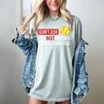 Don’t Ask I’m Not Doing Gamechanger Baseball Women's Comfort Colors T-Shirt Denim