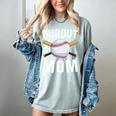 Dugout Mom Baseball Mommy Baseball Mother's Day Women's Comfort Colors T-Shirt Denim Dugout Mom Baseball Mommy Baseball Mother's Day Women's Comfort Colors T-Shirt Denim