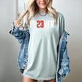 FO23VER Trendy Number 23 Baseball Team Sport For Women Men Women's Comfort Colors T-Shirt Denim FO23VER Trendy Number 23 Baseball Team Sport For Women Men Women's Comfort Colors T-Shirt Denim