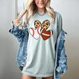 Football Baseball Heart Football Baseball Mom Women's Comfort Colors T-Shirt Denim Football Baseball Heart Football Baseball Mom Women's Comfort Colors T-Shirt Denim