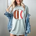 Football Baseball Player Football Baseball Mom Women's Comfort Colors T-Shirt Denim Football Baseball Player Football Baseball Mom Women's Comfort Colors T-Shirt Denim
