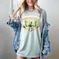 Football Referee Touchdown Baseball Homerun Frog Women's Comfort Colors T-Shirt Denim