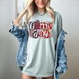 Game Day Baseball Leopard Coquette Bow Mama Mom Sister Women's Comfort Colors T-Shirt Denim Game Day Baseball Leopard Coquette Bow Mama Mom Sister Women's Comfort Colors T-Shirt Denim