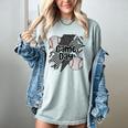Game Day Baseball Retro Checkered Baseball Women's Comfort Colors T-Shirt Denim Game Day Baseball Retro Checkered Baseball Women's Comfort Colors T-Shirt Denim