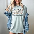 Game Day Just A Baseball Goose Cute Duck Team Sports Women's Comfort Colors T-Shirt Denim