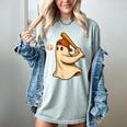 Ghost Baseball Halloween Costume Men Boys Kids Women's Comfort Colors T-Shirt Denim