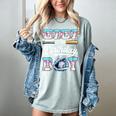 Gigi Of The Birthday Boy Baseball Ice Cream Drip Matching Women's Comfort Colors T-Shirt Denim