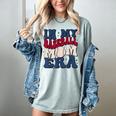 Groovy In My Baseball Mom Era Baseball Mama Mother's Day Women's Comfort Colors T-Shirt Denim