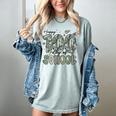 Happy 100th Day Of School Baseball Camo Boys Kids Toddler Women's Comfort Colors T-Shirt Denim