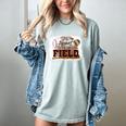 My Heart Is On That Field Baseball Mom Momm Premium Women's Comfort Colors T-Shirt Denim