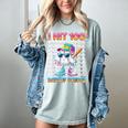 I Hit 100 Days Of School Baseball Ice Cram Drip 100th Boys Women's Comfort Colors T-Shirt Denim I Hit 100 Days Of School Baseball Ice Cram Drip 100th Boys Women's Comfort Colors T-Shirt Denim