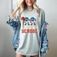 I Hit 100 Days Of School Baseball Kids Boy Teacher 100th Day Women's Comfort Colors T-Shirt Denim I Hit 100 Days Of School Baseball Kids Boy Teacher 100th Day Women's Comfort Colors T-Shirt Denim