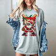 HUGvyn Santa Playing Baseball Ice Cream Drip Christmas Boys Women's Comfort Colors T-Shirt Denim HUGvyn Santa Playing Baseball Ice Cream Drip Christmas Boys Women's Comfort Colors T-Shirt Denim