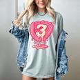 Ice Cream Baseball Glove 3rd Birthday Edition Women's Comfort Colors T-Shirt Denim Ice Cream Baseball Glove 3rd Birthday Edition Women's Comfort Colors T-Shirt Denim