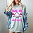 I'm A Baseball Mom Baseball Pitcher Catcher Baseball Player Women's Comfort Colors T-Shirt Denim