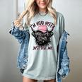I'm Head Heffa Just Ask Me Bossy Highland Cow Baseball Cap Women's Comfort Colors T-Shirt Denim I'm Head Heffa Just Ask Me Bossy Highland Cow Baseball Cap Women's Comfort Colors T-Shirt Denim