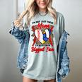 I'm Their Biggest Fan Volleyball Baseball Mom Women's Comfort Colors T-Shirt Denim