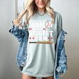 I'm Not Just His Mom I'm His Biggest Fan Baseball Mom Women's Comfort Colors T-Shirt Denim I'm Not Just His Mom I'm His Biggest Fan Baseball Mom Women's Comfort Colors T-Shirt Denim
