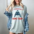 I'm Working From Home Today Baseball Lover Men Women Women's Comfort Colors T-Shirt Denim