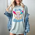 It's My 6th Birthday Baseball Fan Fun Party Celebration Women's Comfort Colors T-Shirt Denim It's My 6th Birthday Baseball Fan Fun Party Celebration Women's Comfort Colors T-Shirt Denim