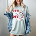ITS In My DNA Baseball Sport Player Saying Baseball Fan Women's Comfort Colors T-Shirt Denim ITS In My DNA Baseball Sport Player Saying Baseball Fan Women's Comfort Colors T-Shirt Denim