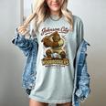 Johnson City Woodboogers Retro Baseball Club Women's Comfort Colors T-Shirt Denim Johnson City Woodboogers Retro Baseball Club Women's Comfort Colors T-Shirt Denim