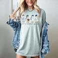 Just a Baseball GooseLife Is Better With Geese On Your Team Women's Comfort Colors T-Shirt Denim