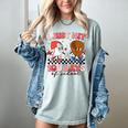 I Just Hit 100 Days Of School Baseball Boy Girl Teacher Women's Comfort Colors T-Shirt Denim