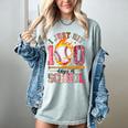 I Just Hit 100 Days Of School Baseball Lovers Fans Boys Kids Women's Comfort Colors T-Shirt Denim