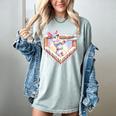 Kids Happy Easter Bunny Playing Baseball Boy Ice Cream Drip Women's Comfort Colors T-Shirt Denim Kids Happy Easter Bunny Playing Baseball Boy Ice Cream Drip Women's Comfort Colors T-Shirt Denim