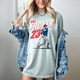Kyle Tucker Los Angeles D Baseball Players MLBKYT204M Women's Comfort Colors T-Shirt Denim
