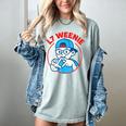 L7 Weenie Baseball Softball Women's Comfort Colors T-Shirt Denim L7 Weenie Baseball Softball Women's Comfort Colors T-Shirt Denim