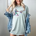 Leopard Baseball Player Ice Cream Drip For Boys Kids Women's Comfort Colors T-Shirt Denim Leopard Baseball Player Ice Cream Drip For Boys Kids Women's Comfort Colors T-Shirt Denim