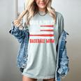 Loud & Proud Baseball Mom Sport Women's Comfort Colors T-Shirt Denim
