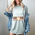 Loud And Proud Baseball Mom Messy Bun 2024 Premium Women's Comfort Colors T-Shirt Denim Loud And Proud Baseball Mom Messy Bun 2024 Premium Women's Comfort Colors T-Shirt Denim